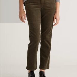 New Quince Stretch Corduroy Straight Leg Pants